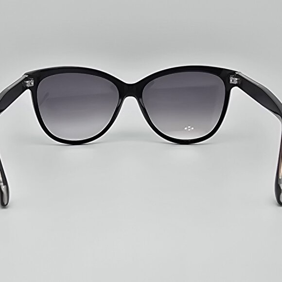 Marc Jacobs MMJ411/S Black Frame Grey Lens Cat Eye Sunglasses w/ Case 57-15-140 - Picture 5 of 14